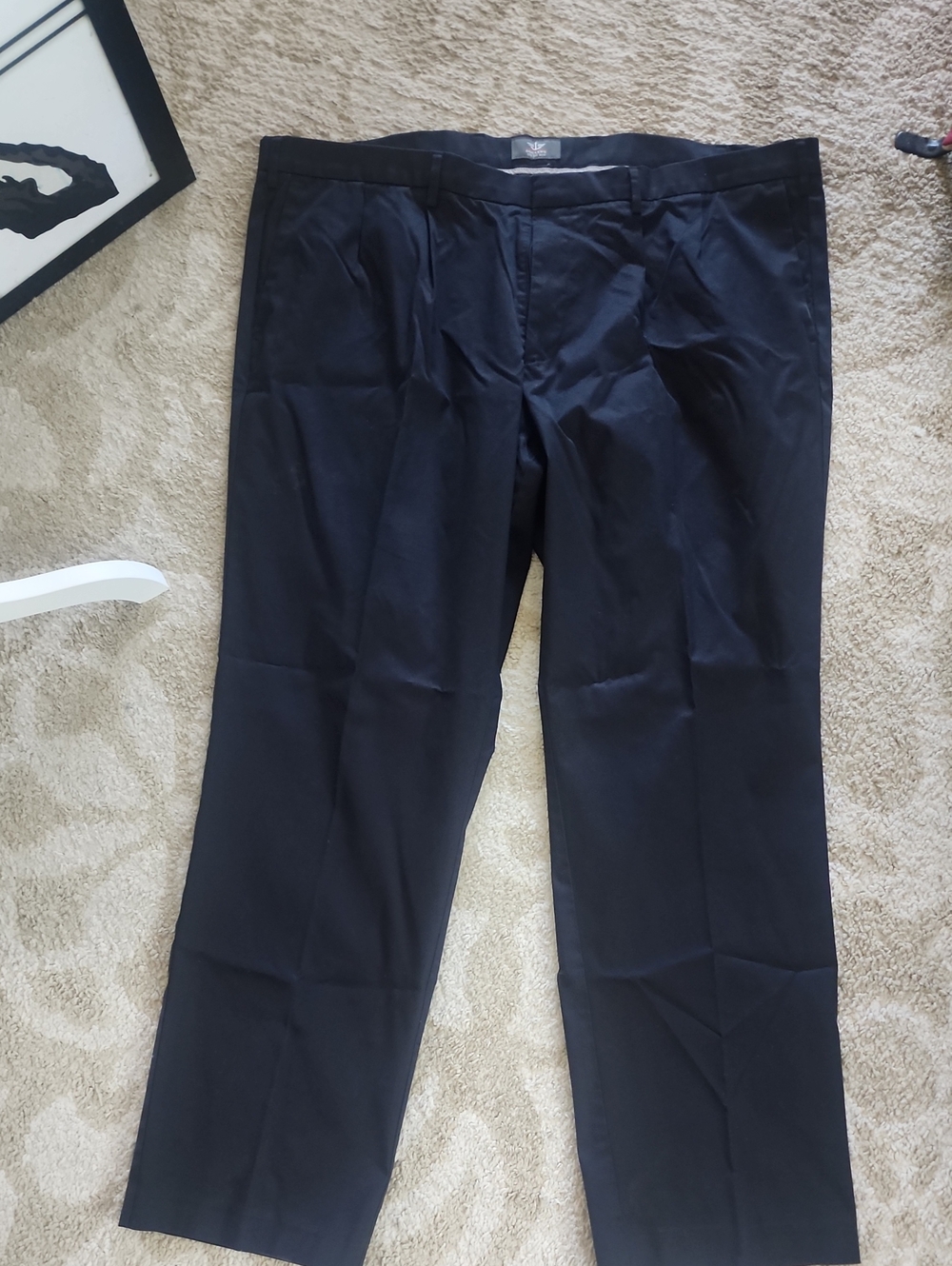 Dockers Men's Black Dress Pants - Straight Fit